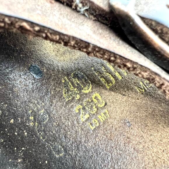 Birkenstock Larisa Brown Leather Sandals Women's 9 US - Picture 9 of 9